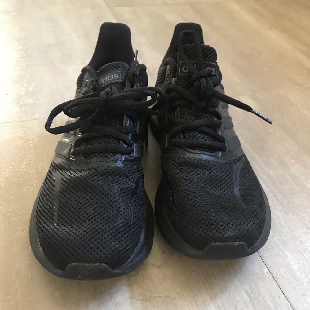 Adidas black sneakers